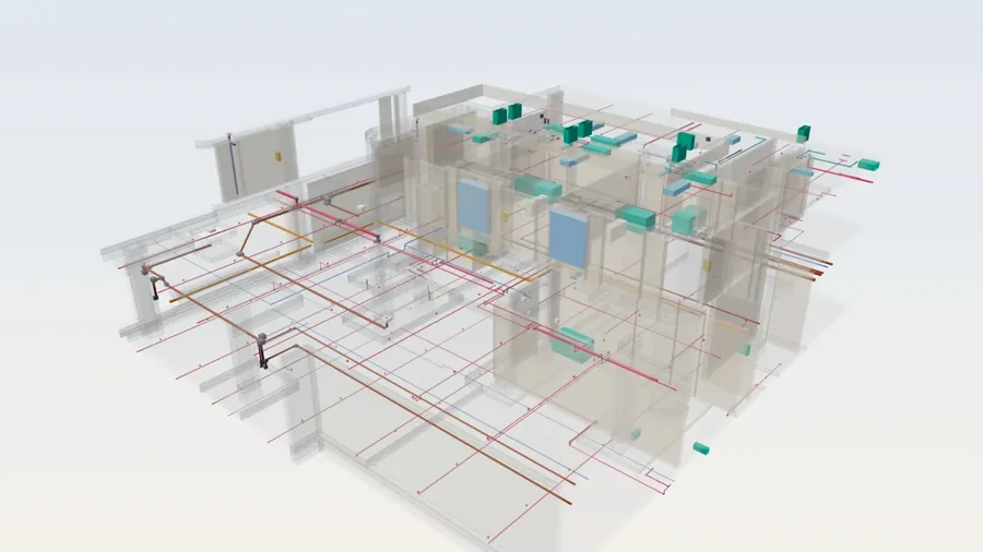 عرض Rapid BIM لخدمات الكهروميكانيك