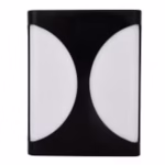 Modern Plastic Wall Light – Model 1004 | Stylish LED Sconce with Crescent Design for Indoor & Outdoor Use