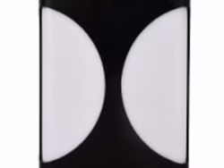 Modern Plastic Wall Light – Model 1004 | Stylish LED Sconce with Crescent Design for Indoor & Outdoor Use