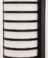 Modern Plastic Wall Light 1006 - Stylish LED Indoor & Outdoor Sconce