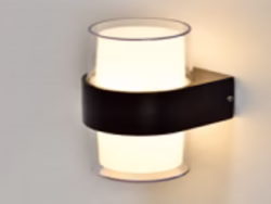 Modern Plastic Wall Light – Model 1014 | Elegant LED Sconce for Indoor & Outdoor Spaces