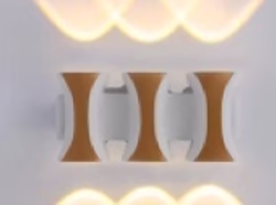 Modern Plastic Wall Light 1021 - Elegant LED Indoor & Outdoor Sconce