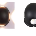 Modern Plastic Wall Light – Model 1033 | Multi-Directional LED Sconce with Motion Sensor for Indoor & Outdoor Use