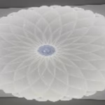 Luxury LED Ceiling Light 1047 - 3-Color Dimmable Floral Design | Elegant Modern Chandelier