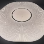 Luxury LED Ceiling Light 1048 - 3-Color Dimmable Crystal Design | Modern Decorative Chandelier