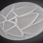 Luxury LED Ceiling Light 1050 - Modern 3-Color Dimmable Crystal Design | Artistic Chandelier