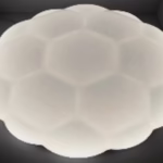 Modern LED Ceiling Light 1051 - 3-Color Dimmable Honeycomb Design | Luxury Decorative Chandelier