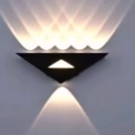 Modern Aluminum Wall Light 1106 - 5-Eye LED Indoor & Outdoor Sconce