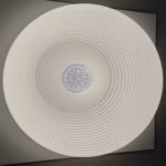 LED Ceiling Light Model 1113 – Luxury Spiral Design with Adjustable 3-Color LED Lighting
