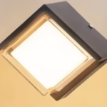 Modern Plastic Wall Light – Model 1143 | Sleek LED Sconce with Architectural Design for Indoor & Outdoor Use