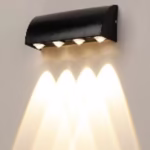 Aluminum Wall Light 1196 – Modern Downward Multi-Beam Lighting