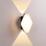 Aluminum Wall Light 1200 – Modern Geometric Up & Down Lighting