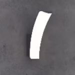 Aluminum Wall Light 1207 – Modern Curved LED Wall Sconce
