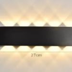 Modern Plastic Wall Light – Model 1216 | Multi-Beam LED Wall Sconce for Stylish Indoor & Outdoor Accent Lighting