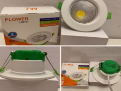 Outdoor COB LED Downlight – Waterproof, Energy-Efficient Recessed Ceiling Light