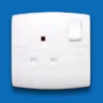 13A Socket with Double Pole Switch 7×7