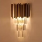 Gold Crystal Wall Sconce – Elegant & Modern Lighting for Luxurious Interiors