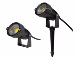 7W LED Garden Spike Light - Waterproof Outdoor Landscape Spotlight