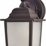 Vintage Outdoor Wall Lantern 107WS – Weatherproof Classic Sconce for Garden & Patio Lighting (160×130×210 mm)