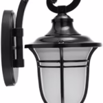 Vintage Outdoor Wall Lantern 106WL – Weatherproof Classic Sconce for Garden & Patio Lighting (290×220×440 mm)