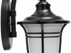 Vintage Outdoor Wall Lantern 106WL – Weatherproof Classic Sconce for Garden & Patio Lighting (290×220×440 mm)