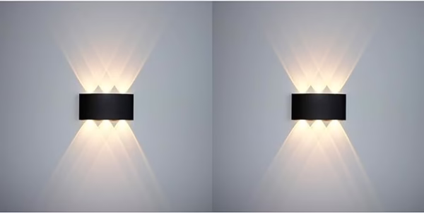 Modern LED Wall Light - COB 6W - Model F813C-3 - Weather Resistant - Image 2