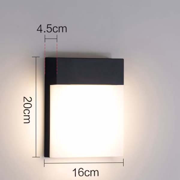 Modern LED Wall Sconce - SMD 20W - Model F666 - Image 2
