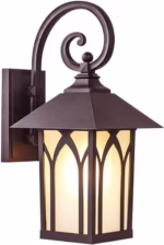 Vintage Outdoor Wall Lantern 108W/190 – Weatherproof Classic Sconce for Garden & Patio Lighting (255×190×420 mm)