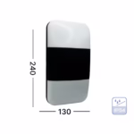 Modern LED Wall Light | F879-2 | Waterproof Outdoor & Indoor SMD LED Wall Lamp - 14W Energy-Saving Fixture - Image 3