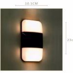 Modern LED Wall Light | F879-2 | Waterproof Outdoor & Indoor SMD LED Wall Lamp - 14W Energy-Saving Fixture - Image 7