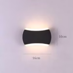 Modern LED Wall Light - F880B SMD 12W - Elegant Indoor & Outdoor Lighting - Image 7