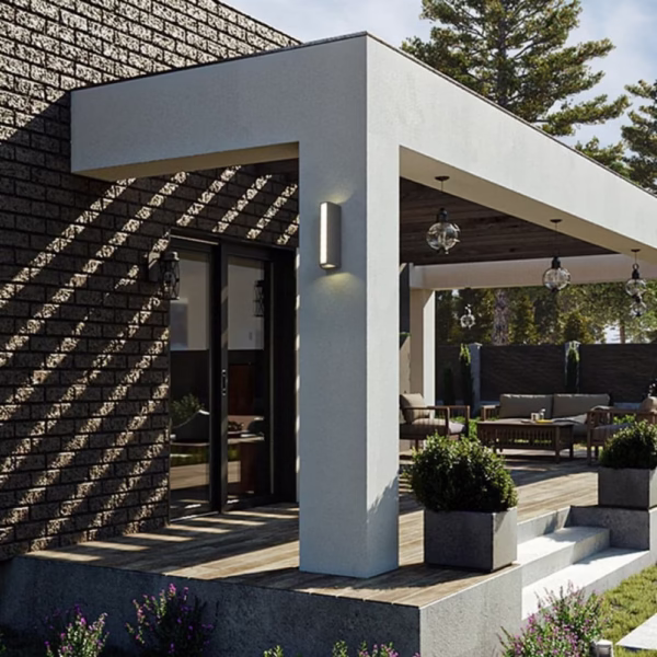 Modern LED Wall Sconce - Up & Down Light with Front Glow - SMD + COB - Model F118M - Image 5