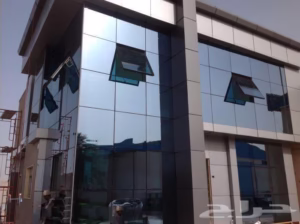 Structural Aluminum Facades SG50 – 10 cm Profile – Reflective Double Glazing – 2 mm Thickness