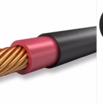 Alfanar Low Voltage Power Cable Copper PVC/PVC 1×50 mm² Black – 1000m