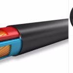 Alfanar Low Voltage Power Cable 3×25+16 mm² CU – Black – 500m