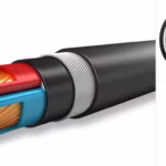 Alfanar Low Voltage Power Cable 5×10 mm² CU/XLPE/PVC with Steel Wire Armoring - Black - 1000m